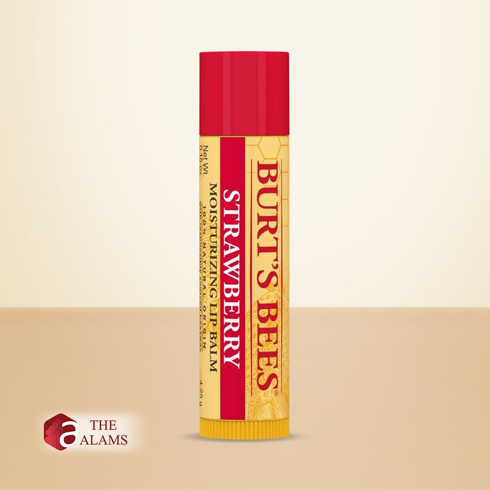 Burt's Bees Moisturizing Lip Balm, Strawberry 1 Burt's Bees Moisturizing Lip Balm, Strawberry