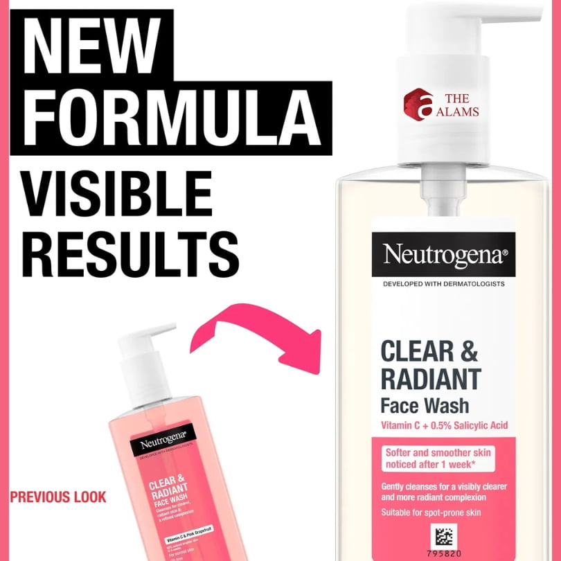 Neutrogena Clear And Radiant Face Wash With Vitamin C, 200 ml 7 Neutrogena Clear And Radiant Face Wash With Vitamin C, 200 ml - Image 7