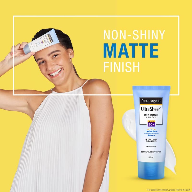 Neutrogena Dry Touch Sunscreen SPF 50, 88 Ml 5 Neutrogena Dry Touch Sunscreen SPF 50, 88 Ml - Image 5