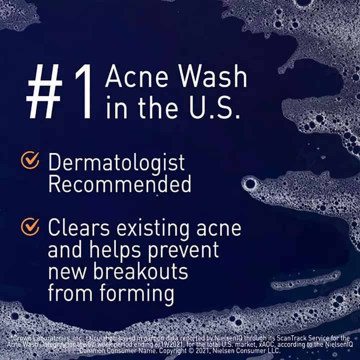 PanOxyl Acne Foaming Face And Body Wash With 10% Benzoyl Peroxide, 156 g 4 PanOxyl Acne Foaming Face And Body Wash With 10% Benzoyl Peroxide, 156 g - Image 4