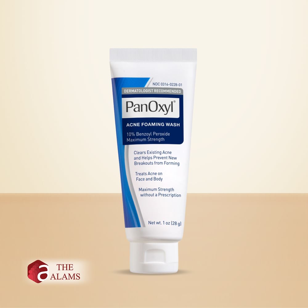 PanOxyl Acne Foaming Wash With 10% Benzoyl Peroxide Maximum Strength Travel Size, 28 g 1 PanOxyl Acne Foaming Wash With 10% Benzoyl Peroxide Maximum Strength Travel Size, 28 g