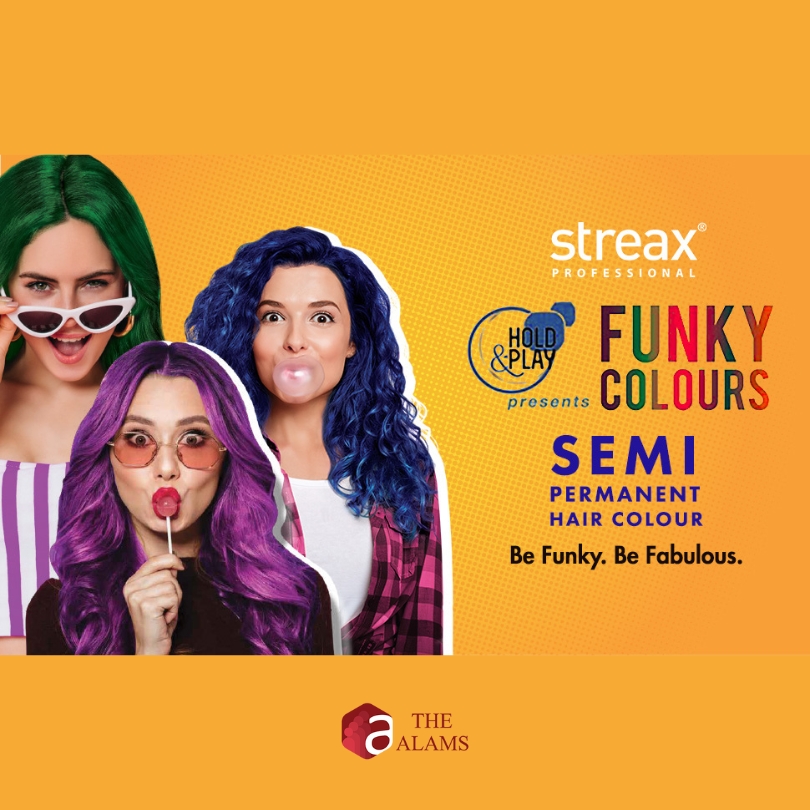 Streax Professional Funky Hair Colour- Mystic Blue, 100 g 5 Streax Professional Funky Hair Colour- Mystic Blue, 100 g - Image 5