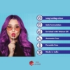 Streax Professional Funky Hair Colour- Mystic Blue, 100 g 9 Streax Professional Hold And Play Funky Hair Colour 4