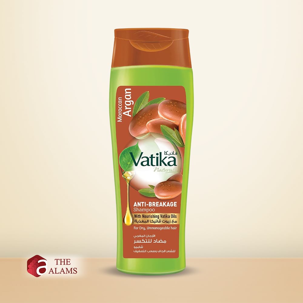 Vatika Moroccan Argan Anti Breakage Shampoo, 400 Ml 1 Vatika Moroccan Argan Anti Breakage Shampoo, 400 Ml
