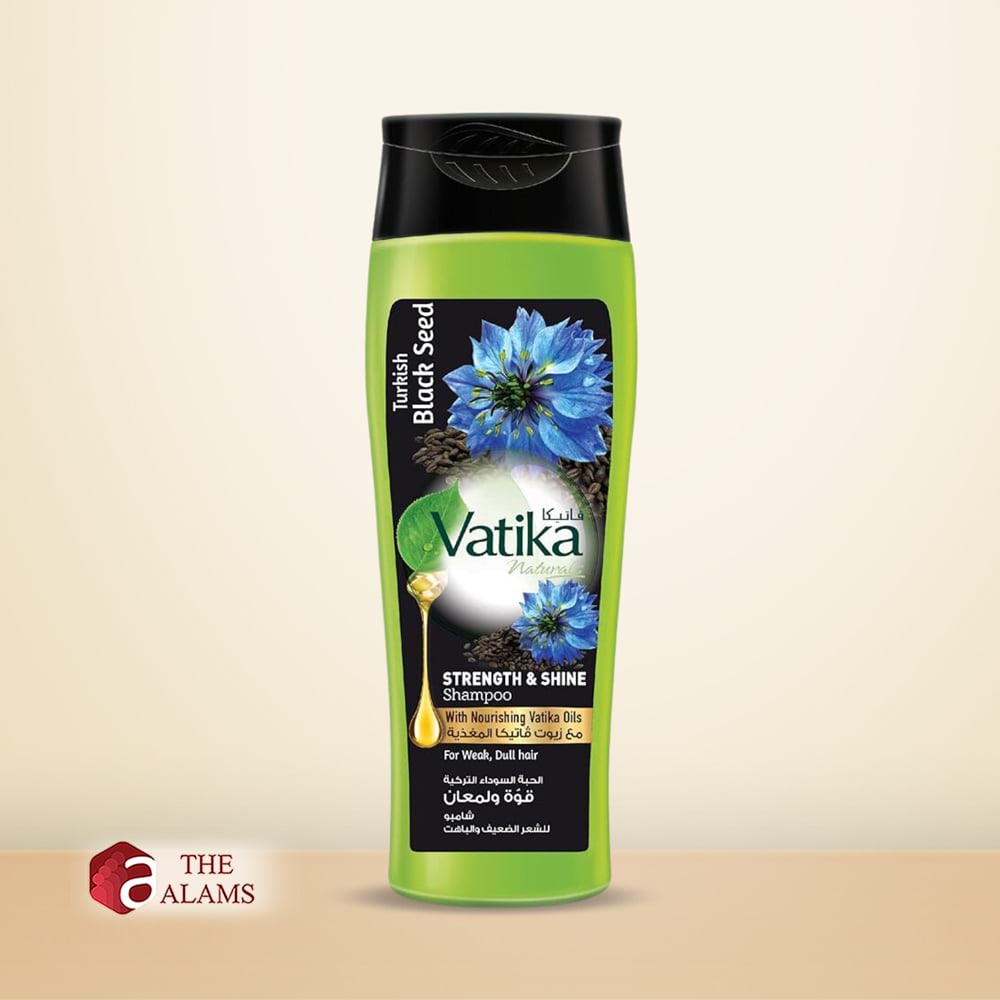 Vatika Strength And Shine Shampoo For Dry Weak Hair, 400 Ml 1 Vatika Strength And Shine Shampoo For Dry Weak Hair, 400 Ml