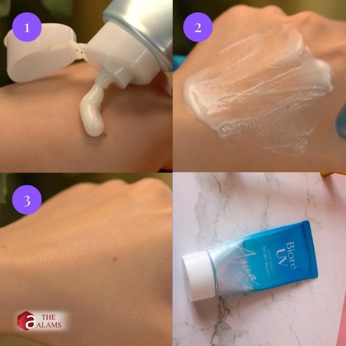 Biore UV Aqua Rich Watery Essence Sunscreen SPF 50+ PA++++, 70 g 3 Biore UV Aqua Rich Watery Essence Sunscreen SPF 50+ PA++++, 70 g - Image 3