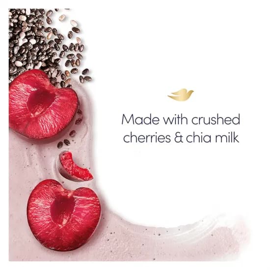 Dove Crushed Cherries And Chia Milk Exfoliating Body Polish, 298 g 5 Dove Crushed Cherries And Chia Milk Exfoliating Body Polish, 298 g - Image 5