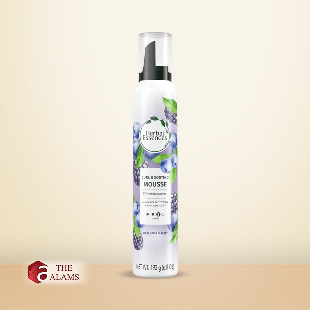 Herbal Essences Curl Boosting Hair Mousse, 192 g 1 Herbal Essences Curl Boosting Hair Mousse, 192 g