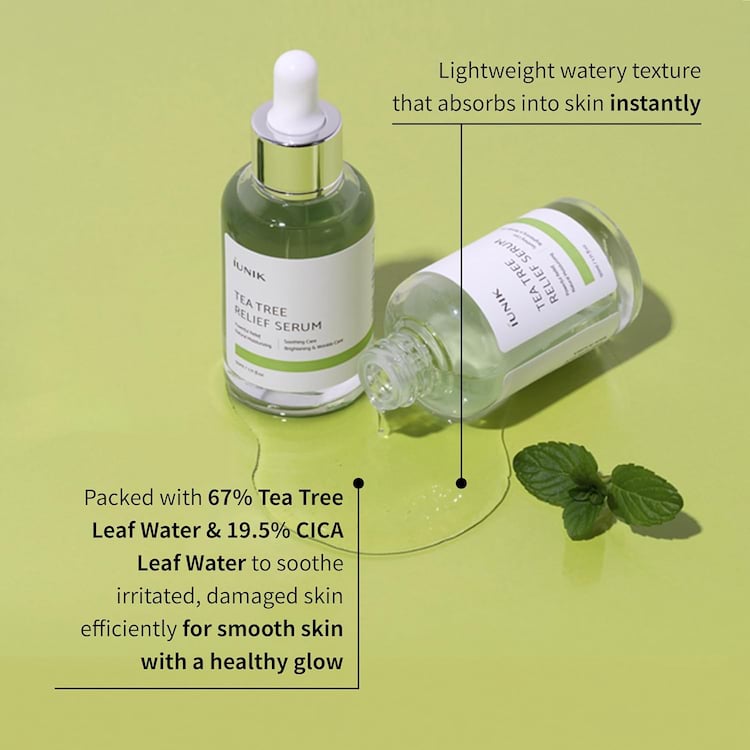 IUNIK Tea Tree Relief Serum, 50 ml 3 IUNIK Tea Tree Relief Serum, 50 ml - Image 3
