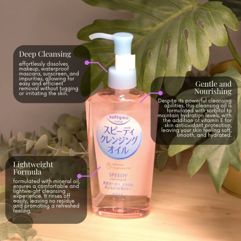 KOSE Softymo Speedy Cleansing Oil, 240 ml