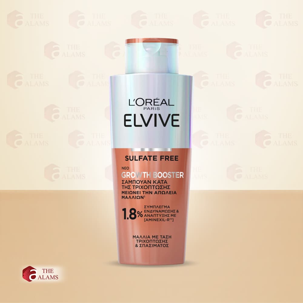 Loreal Sulphate Free Growth Booster Anti Hair Fall Shampoo, 200 ml 1 Loreal Sulphate Free Growth Booster Anti Hair Fall Shampoo, 200 ml
