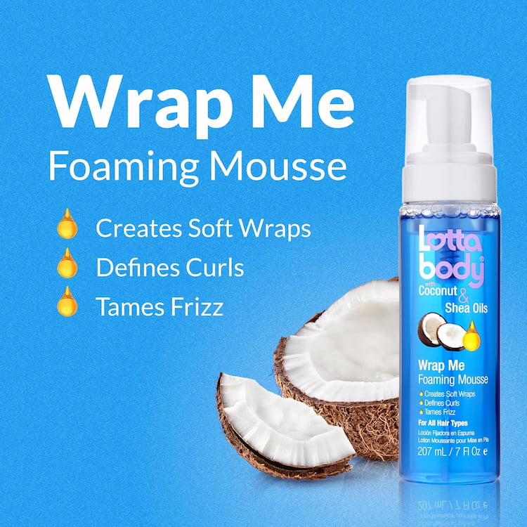 Lotta Body Wrap Me Foaming Hair Mousse, 207 ml 2 Lotta Body Wrap Me Foaming Hair Mousse, 207 ml - Image 2