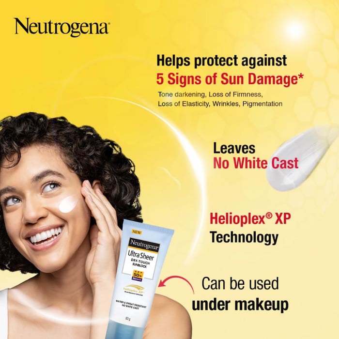 Neutrogena Dry Touch Sunscreen SPF 50+ PA++++, 80 g 3 Neutrogena Dry Touch Sunscreen SPF 50+ PA++++, 80 g - Image 3