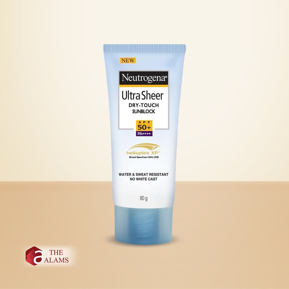 Neutrogena Dry Touch Sunscreen SPF 50+ PA++++, 80 g 1 Neutrogena Dry Touch Sunscreen SPF 50+ PA++++, 80 g