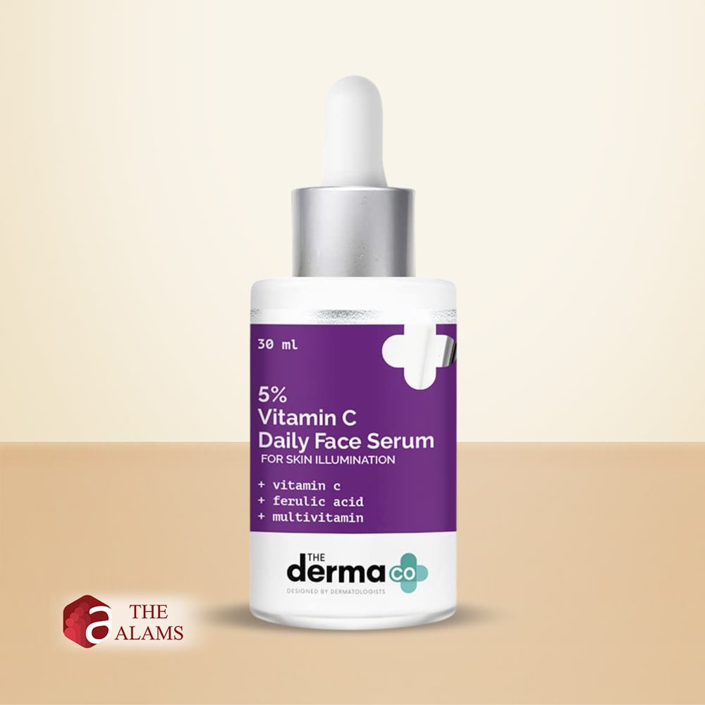 The Derma Co. 5% Vitamin C Serum For Dull Skin, 30 ml 1 The Derma Co. 5% Vitamin C Serum For Dull Skin, 30 ml
