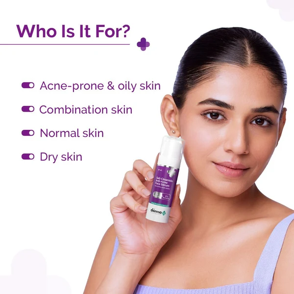 The Derma Co. Sali Cinamide Anti Acne Serum With 2% Salicylic Acid + 5% Niacinamide, 30 ml 6 The Derma Co. Sali Cinamide Anti Acne Serum With 2% Salicylic Acid + 5% Niacinamide, 30 ml - Image 6
