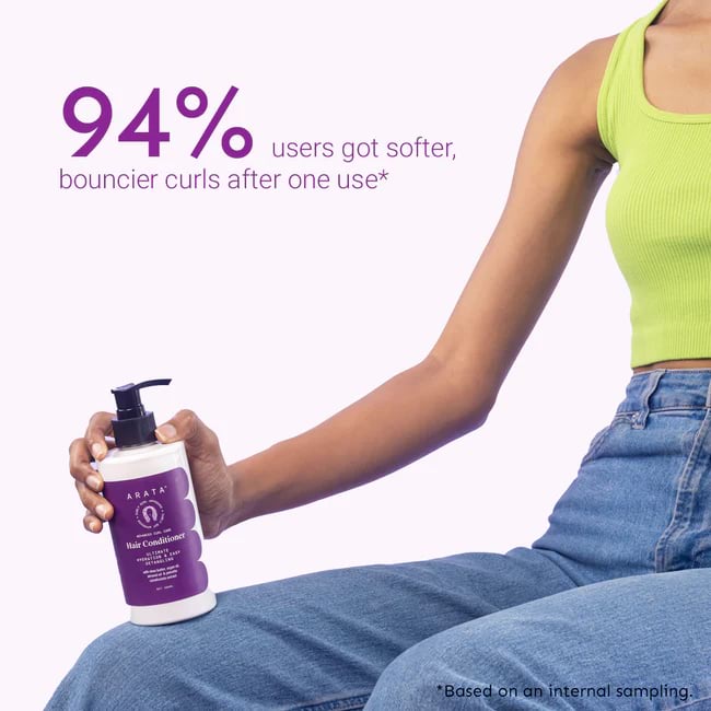Arata Advanced Curl Care Hair Conditioner, 300 ml 4 Arata Advanced Curl Care Hair Conditioner, 300 ml - Image 4