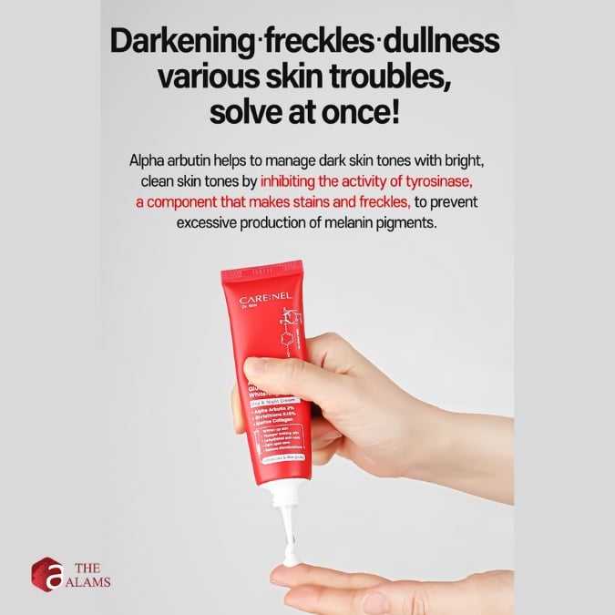 CARE:NEL Derma Alpha Arbutin Glutathione Whitening Day And Night Cream, 45 ml 4 CARE:NEL Derma Alpha Arbutin Glutathione Whitening Day And Night Cream, 45 ml - Image 4