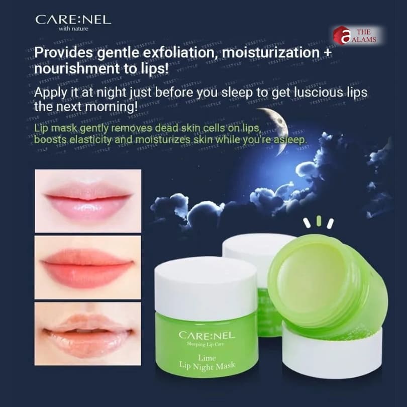 CARE:NEL Night Lip Mask- Lime, 5 g 5 CARE:NEL Night Lip Mask- Lime, 5 g - Image 5