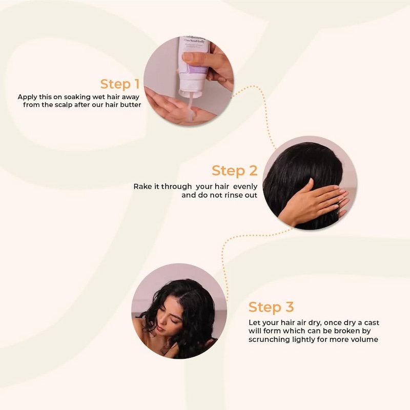 Fix My Curls Curl Quenching Flax Seed Gelly, 100 g 5 Fix My Curls Curl Quenching Flax Seed Gelly, 100 g - Image 5