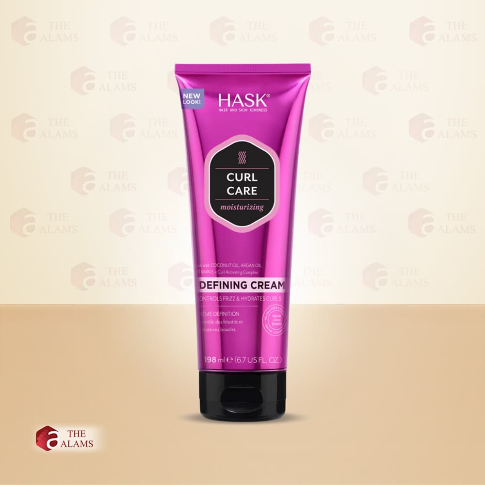 Hask Curl Care Curl Defining Hair Cream, 198 ml 1 Hask Curl Care Curl Defining Hair Cream, 198 ml