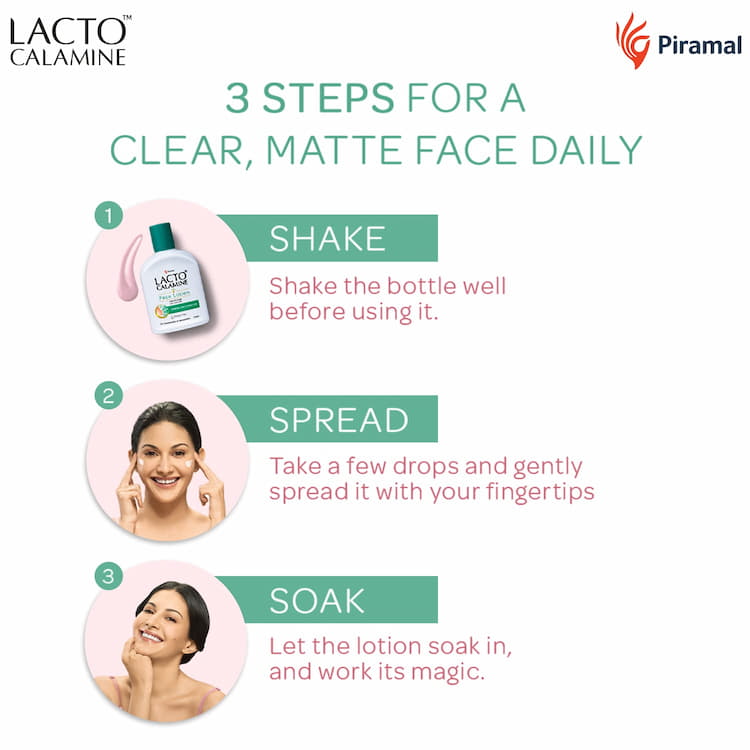 Lacto Calamine Face Lotion For Combination To Normal Skin, 120 ml 4 Lacto Calamine Face Lotion For Combination To Normal Skin, 120 ml - Image 4