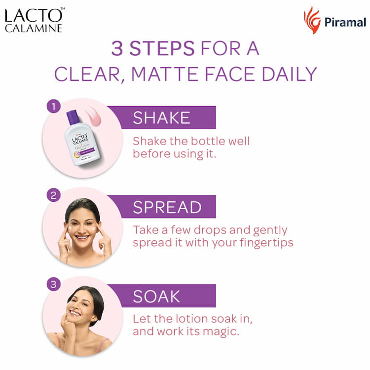 Lacto Calamine Face Lotion For Oily Skin, 115 ml 4 Lacto Calamine Face Lotion For Oily Skin, 115 ml - Image 4