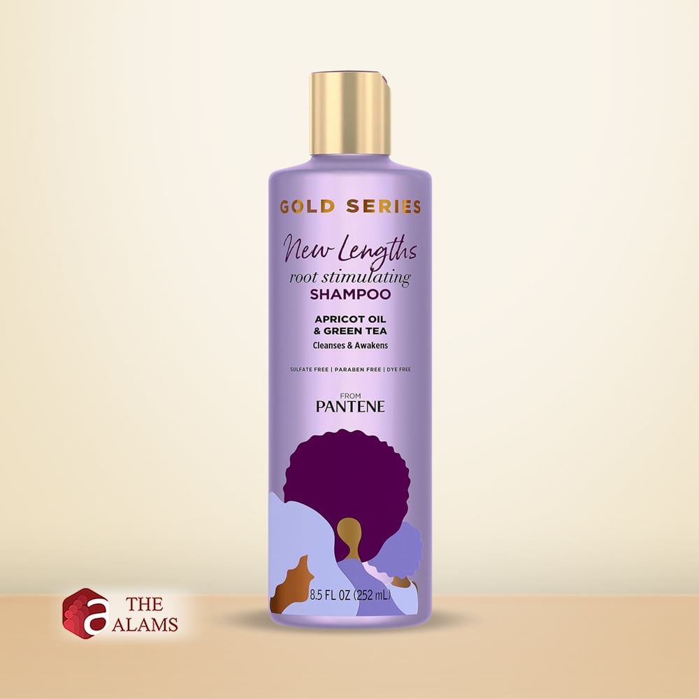 Pantene Gold Series New Lengths Root Stimulating Shampoo, 252 ml 1 Pantene Gold Series New Lengths Root Stimulating Shampoo, 252 ml