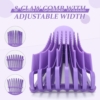 The Alams Detangling Hair Brush, Lavender 13 The Alams Detangling Hair Brush Lavender 4