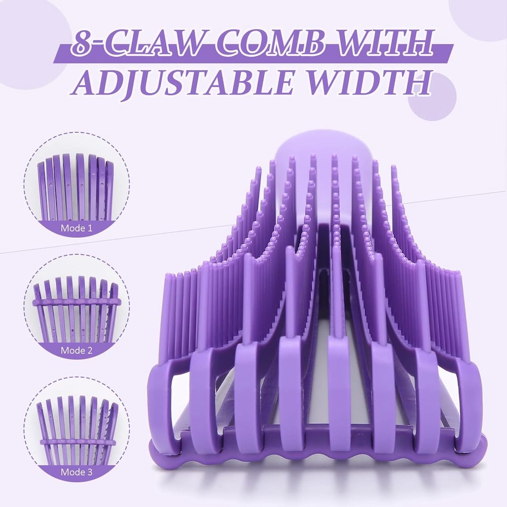 The Alams Detangling Hair Brush, Lavender 5 The Alams Detangling Hair Brush, Lavender - Image 5