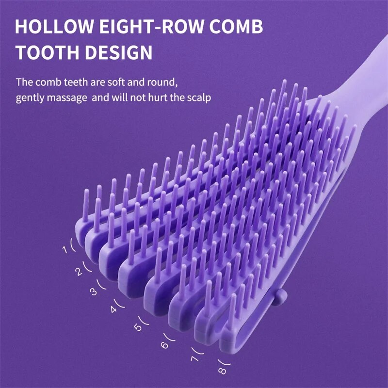 The Alams Detangling Hair Brush, Lavender 9 The Alams Detangling Hair Brush, Lavender - Image 9