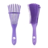 The Alams Detangling Hair Brush, Lavender 16 The Alams Detangling Hair Brush Lavender 8