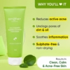 Dot & Key Cica And 2% Salicylic Face Wash For Oily Acne Prone Skin, 100 ml
