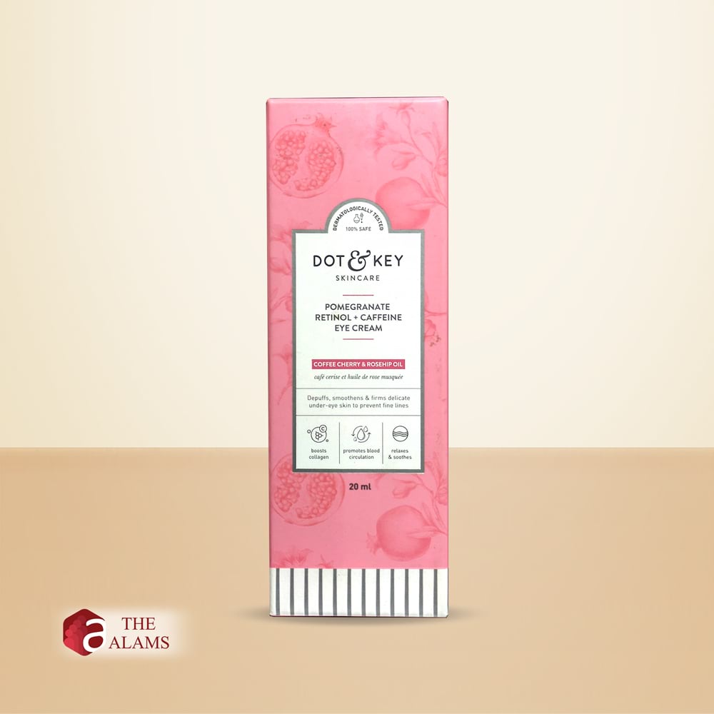Dot & Key Pomegranate Retinol And Caffeine Eye Cream, 20 ml 1 Dot & Key Pomegranate Retinol And Caffeine Eye Cream, 20 ml