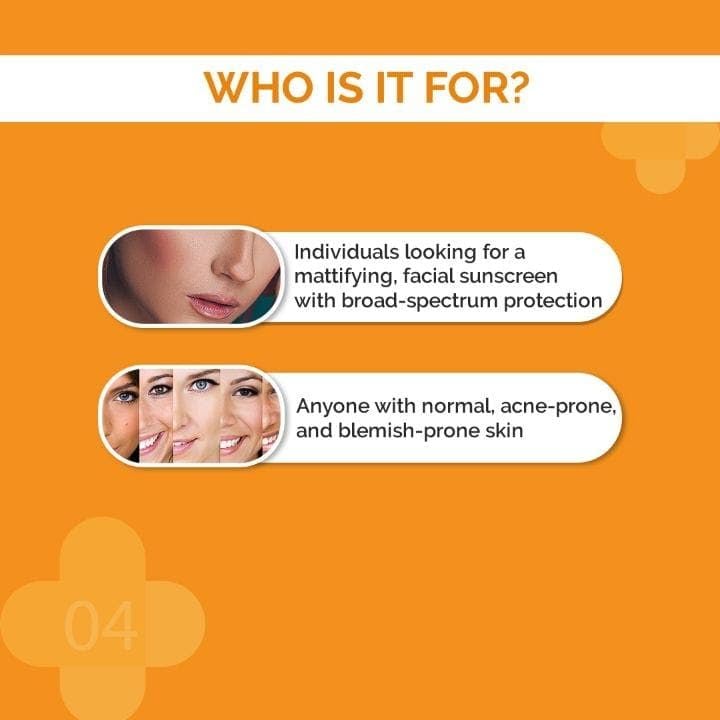 The Derma Co. Ultra Matte Sunscreen Gel SPF 60 PA+++, 50 g 4 The Derma Co. Ultra Matte Sunscreen Gel SPF 60 PA+++, 50 g - Image 4