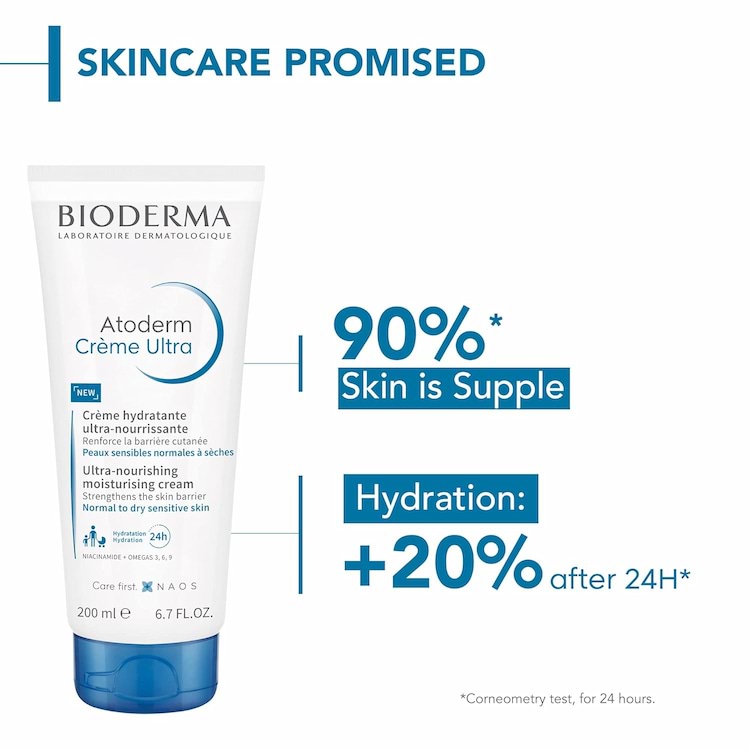 Bioderma Atoderm Creme Ultra Nourishing Moisturising Cream, 200 Ml 2 Bioderma Atoderm Creme Ultra Nourishing Moisturising Cream, 200 Ml - Image 2