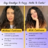 Curlvana Curl Styling Essentials Combo 6 Curlvana Curl Styling Leave In Cream, 200 ml