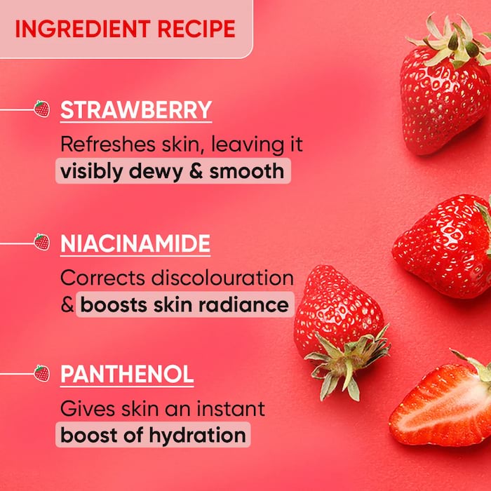 Dot & Key Strawberry Dew Strobe Cream- Strawberry Pearl Pink, 30 ml 6 Dot & Key Strawberry Dew Strobe Cream- Strawberry Pearl Pink, 30 ml - Image 6