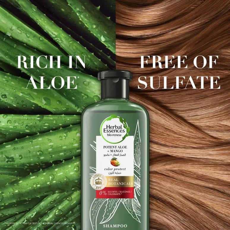 Herbal Essences Color Protect Aloe And Mango Shampoo, 400 ml 3 Herbal Essences Color Protect Aloe And Mango Shampoo, 400 ml