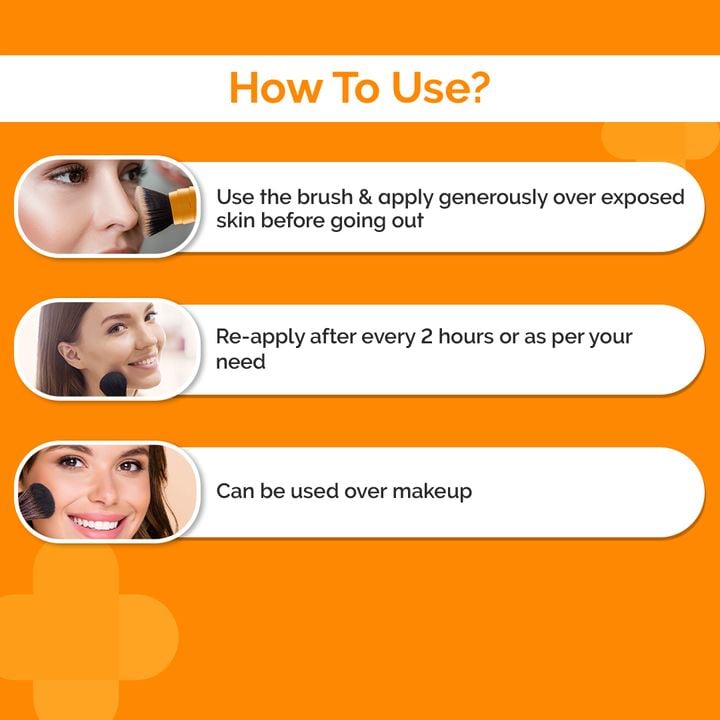 AXIS-Y Complete No Stress Physical Sunscreen SPF 50+ PA+++, 50 g 7 How to use powder sunscreen