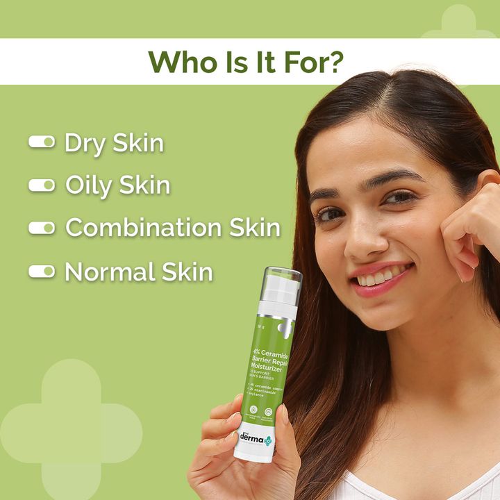 The Derma Co. 4% Ceramide Barrier Repair Moisturizer, 50 g 2 The Derma Co. 4% Ceramide Barrier Repair Moisturizer, 50 g
