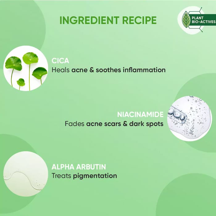 Dot & Key 10% Niacinamide + Cica Serum With Alpha Arbutin For Dark Spots, 30 ml 5 Dot & Key 10% Niacinamide + Cica Serum With Alpha Arbutin For Dark Spots, 30 ml