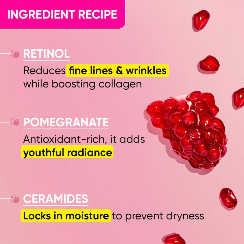 Dot & Key Retinol Ceramide Night Repair Cream MINI, 15 ml 5 Dot & Key Retinol Ceramide Night Repair Cream, 60 ml