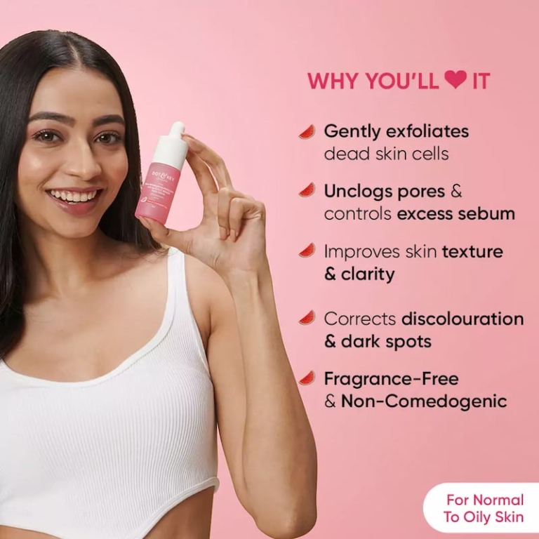Dot & Key Watermelon And 10% Glycolic Acid Serum For Pigmentation And Dull skin, 30 ml