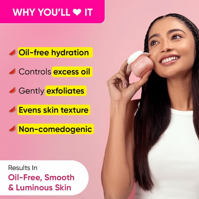 Dot & Key Watermelon Glycolic Matte Face Moisturizer MINI, 15 ml 2 Dot & Key Watermelon Glycolic Matte Face Moisturizer, 60 ml