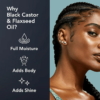 Eco Style Black Castor And Flaxseed Oil Styling Hair Gel 1