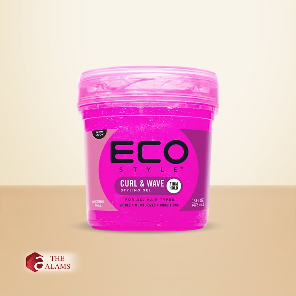 Eco Style Curl And Wave Styling Hair Gel, 473 ml 1 Eco Style Curl And Wave Styling Hair Gel, 473 ml