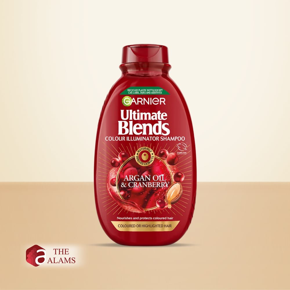 Garnier Argan Oil And Cranberry Colour Illuminator Shampoo, 400 ml 1 Garnier Argan Oil And Cranberry Colour Illuminator Shampoo, 400 ml