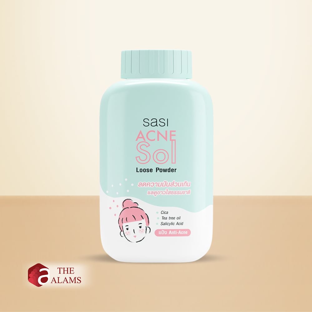 Sasi Anti Acne Loose Face Powder, 50 G 1 Sasi Anti Acne Loose Face Powder, 50 G