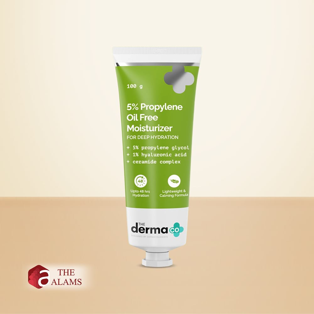 The Derma Co. 5% Propylene Oil Free Moisturizer, 100 g 1 The Derma Co. 5% Propylene Oil Free Moisturizer, 100 g